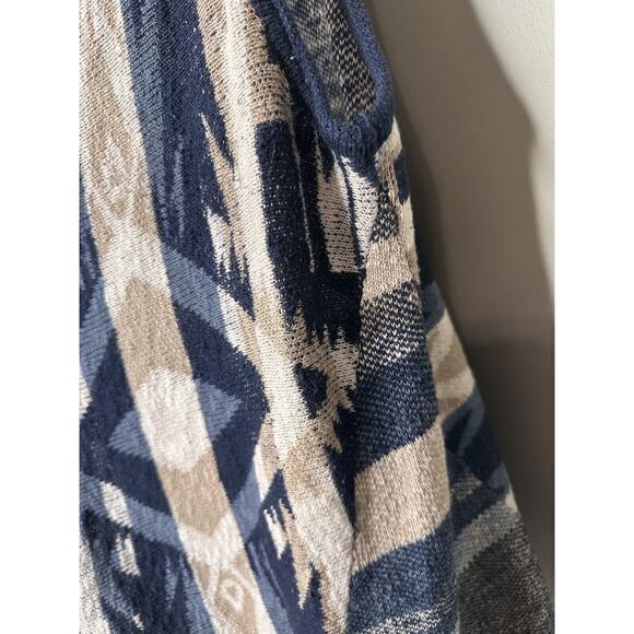 Democracy Women’s Open Cardigan Sleeveless Sweater Vest Pockets Medium Open Knit - Picture 6 of 16